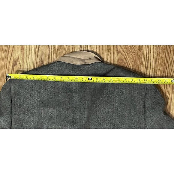 Lauren Ralph Lauren‎ Blazer Mens 46L Brown Laine Vierge 100% Wool Single Breast - Picture 7 of 9